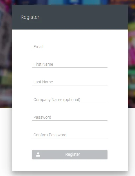 AdSpy registration form