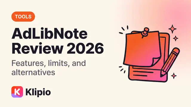 AdLibNote Review 2026: Features, Limits, and Alternatives