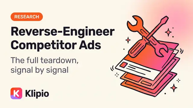 Reverse Engineer Competitor Ads: The Full Teardown Method