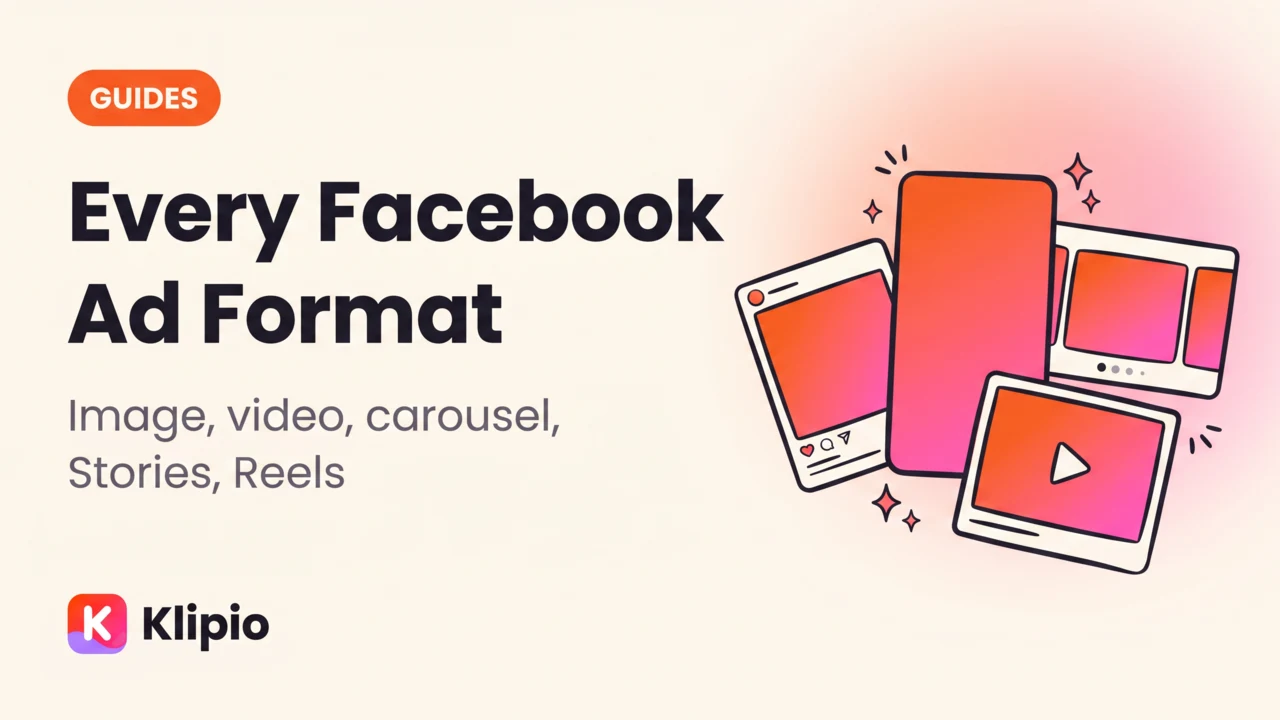 Facebook Ad Formats: Every Type Explained (Examples)