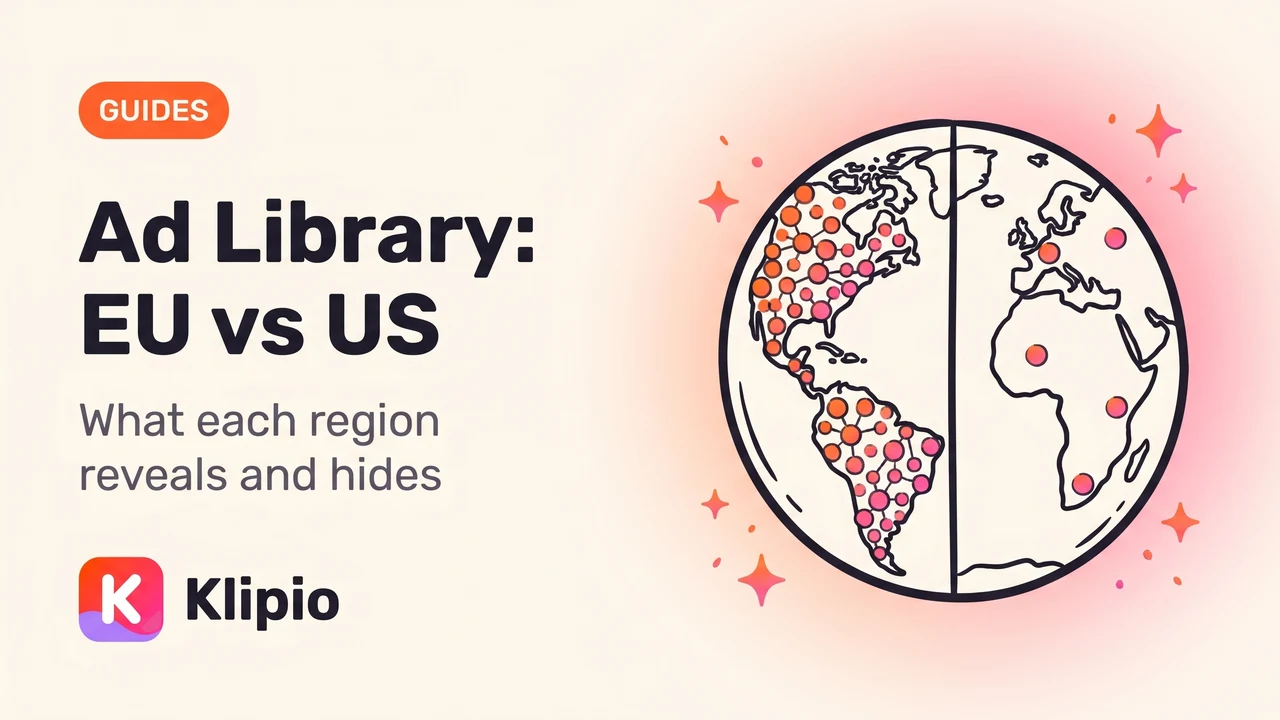 Facebook Ad Library EU vs US: Why the Data Differs