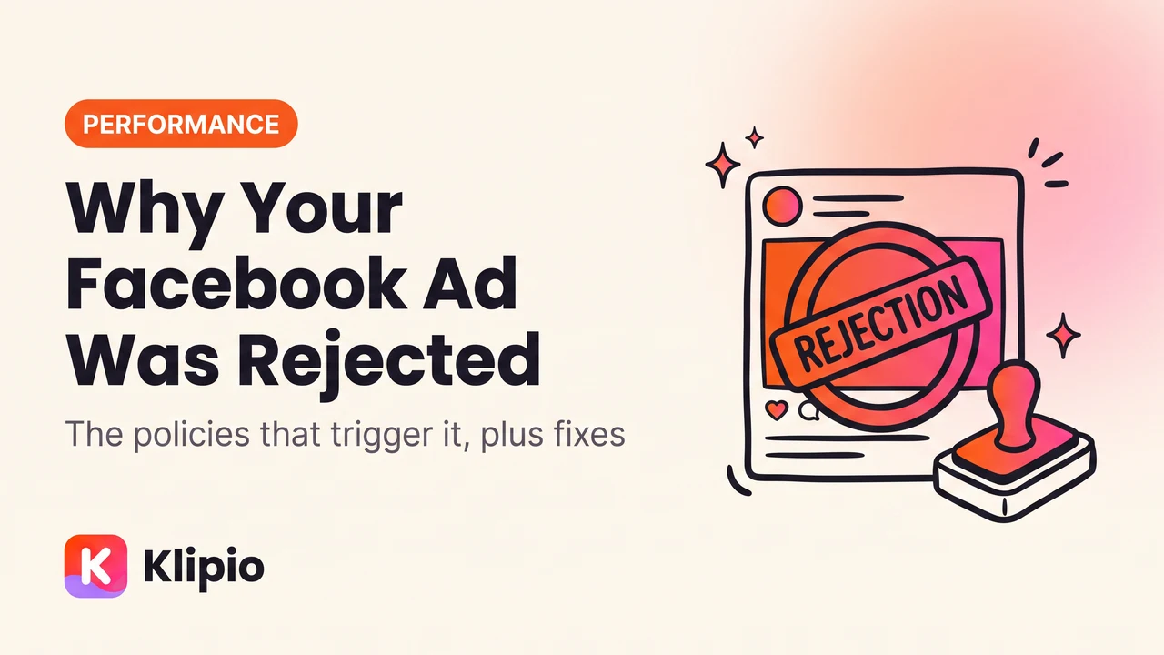 Why Won't My Facebook Ad Publish? Rejections Explained