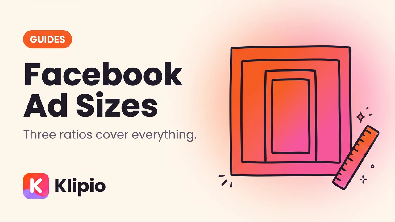 Facebook Ad Sizes and Specs: 2026 Cheat Sheet
