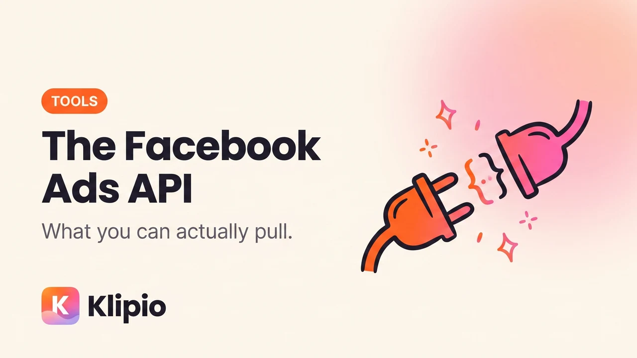 Facebook Ads API: What You Can Actually Pull