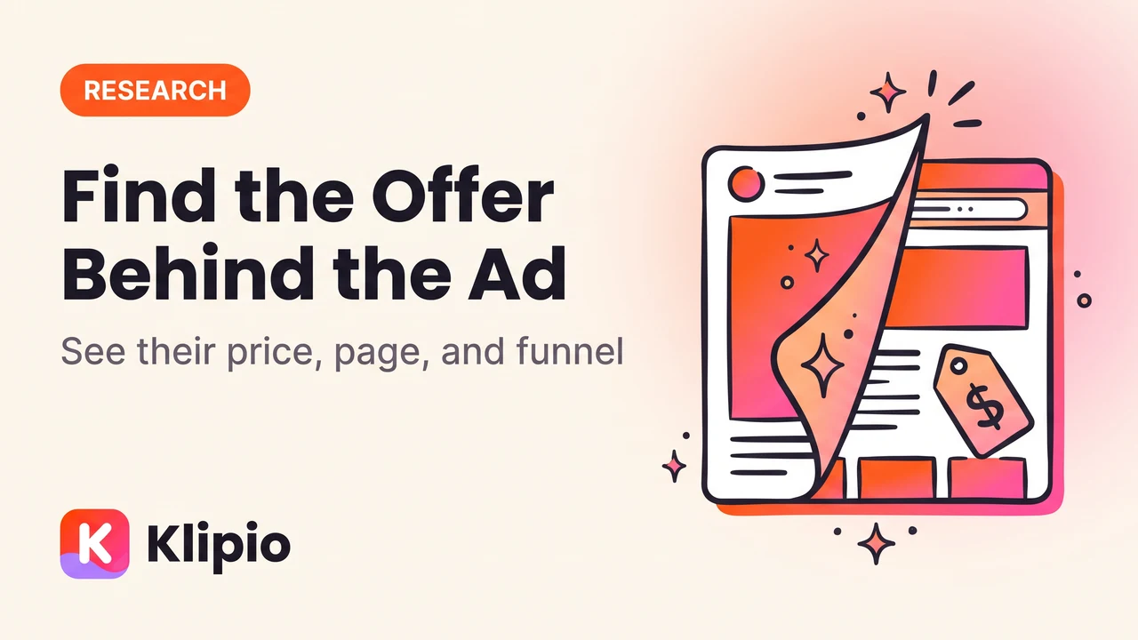 Competitor Ad Landing Pages: How to Find the Offer