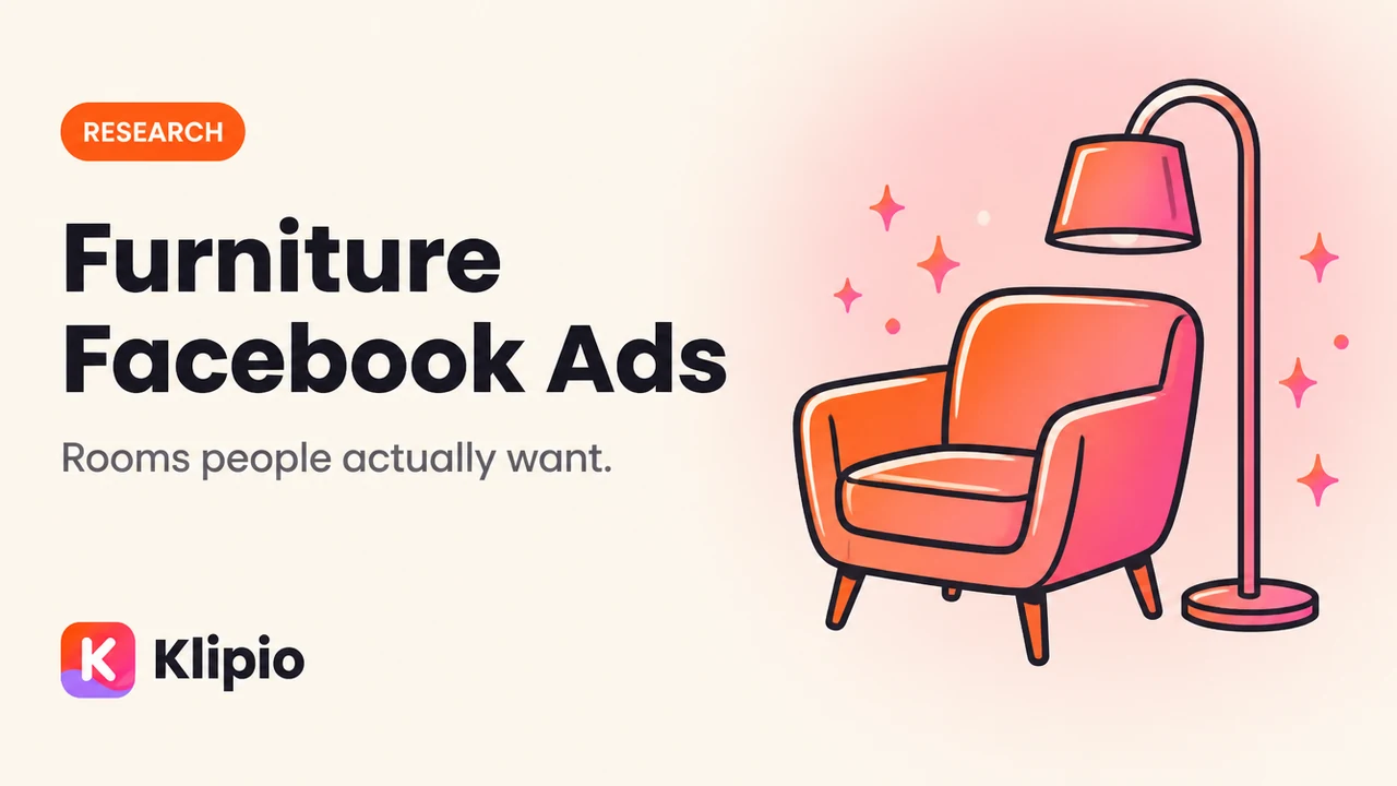 Furniture Facebook Ads Examples Worth Studying