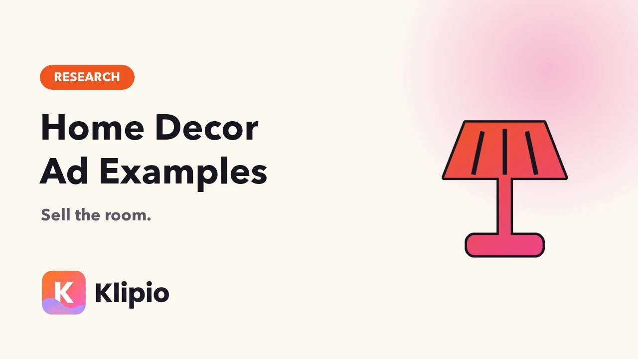 Home Decor Facebook Ad Examples That Sell