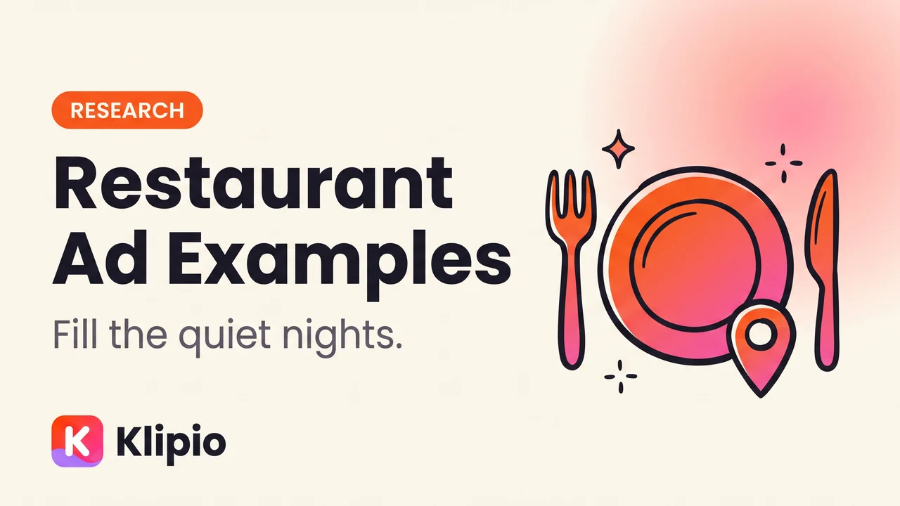 Restaurant Facebook Ad Examples That Fill Tables